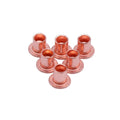 Iron Red Copper Plated Round Head Semi Tubular Rivets Chinese Factory Manufacturers for Hardware Fastening
