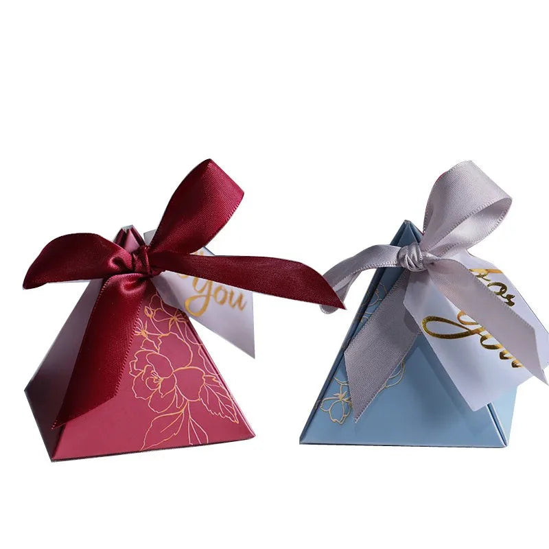 Factory Cheap Wholesale Small Cute Craft Retail Coated Paper Box Ribbon Recycled Materials Eco-friendly Rigid Boxes Custom Logo