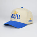 Custom-made Waterproof 5-Panel Structured Cotton Baseball Caps Gelas 3D Raised Embroidered Logo Two-Tone Sports Street Fruit Hat