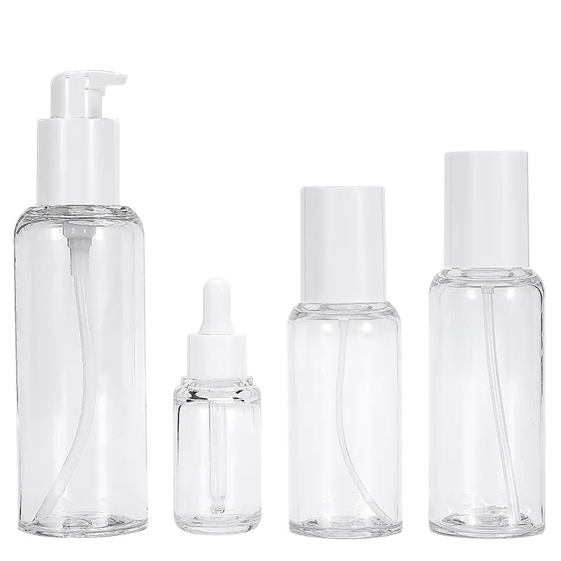 Manufacturer 30ml 100ml 120ml 200ml Thick Wall PET Plastic Spray Lotion Pump Bottle Cosmetic Containers
