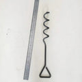 Tent Ground Anchors Powder Coating Easy to Install Trampoline Wind Stakes Tie Down Ground Anchor Kit