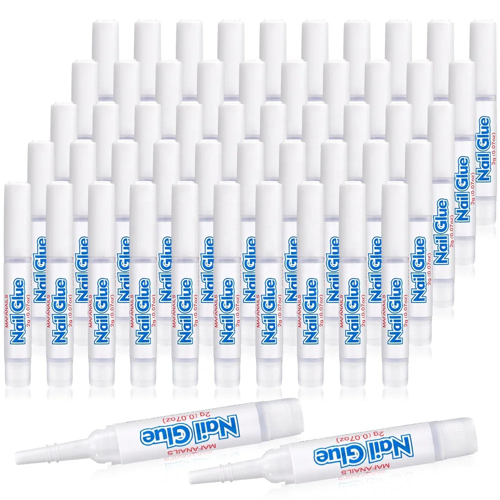 Net-2g Nail Glue for False Nail Tips Rhinestones Mini Beauty Glue UV Acrylic Rhinestone/Fake Nails Glue Manicure Tool