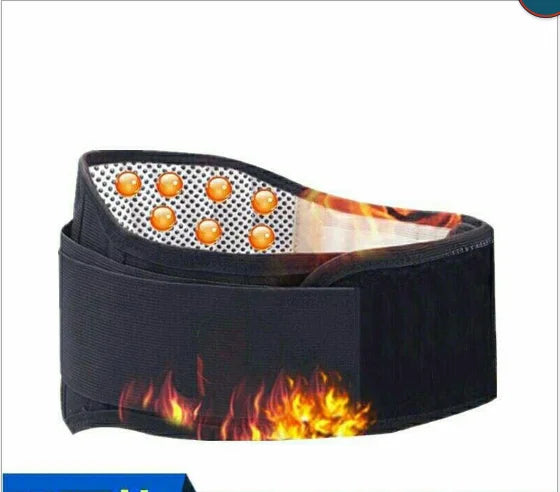 PAIDES Factory Direct Supply  100% Polyester Adult Waist Support Belt Breathable Heated Warm Waist Brace Relieve Waist Fatigue