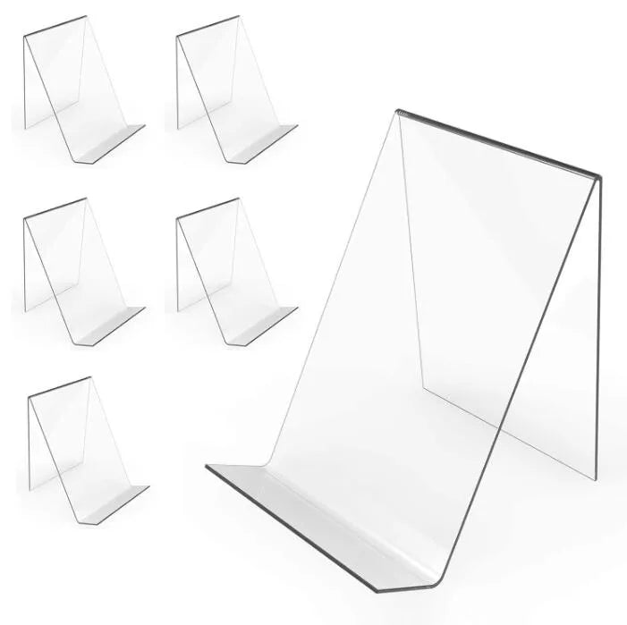 Factory Custom Acrylic Book Stand  Holder for Library