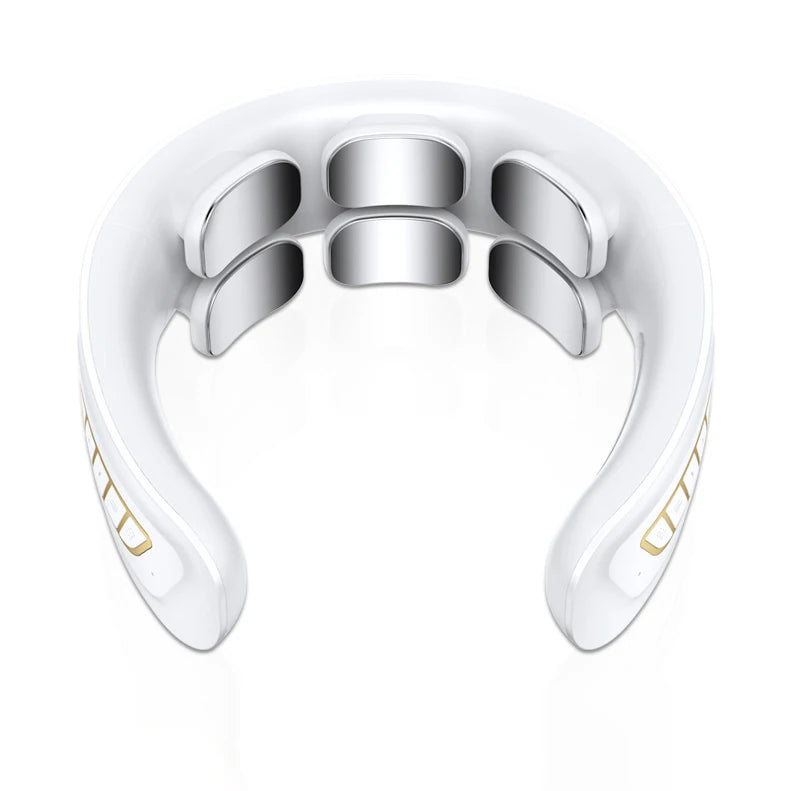CE Approved Rechargeable Wireless Electric Neck and Shoulder Massager Comfortable Relaxation Product