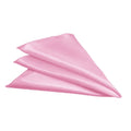 Factory Direct Sales Hotel Banquet Large-Scale Event Special Polyester Satin Segment Cloth Napkin Solid Color Place Mat