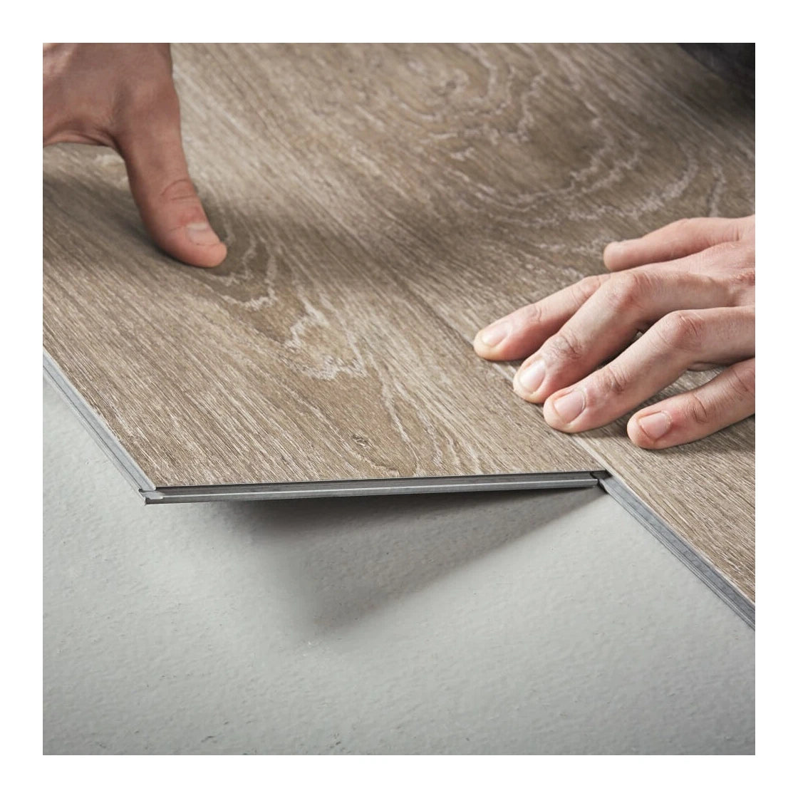 Waterproof Wear Resistant Virgin Material Wood Texture LVT Vinyl Plank PVC Click Flooring