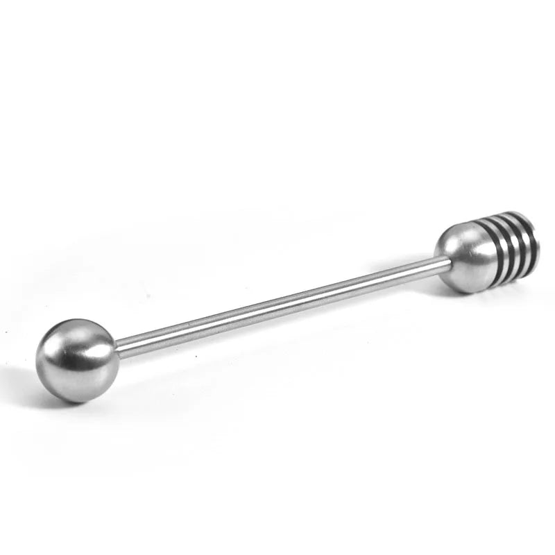Metal Sause Dippers Stainless Steel Honey Dipper Sticks Mixer