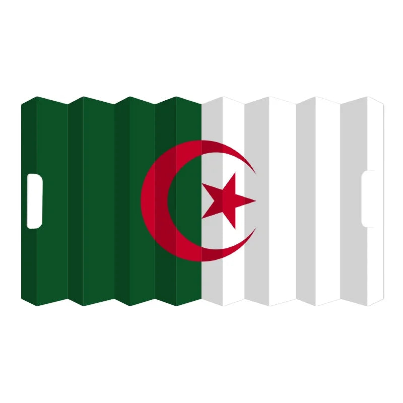 30x70cm New Sale Advertising Algeria Hand Scrolling Banner for Special Event