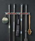Cleaning Supplies Aluminum Broom and Mop Holder Wall Mounted