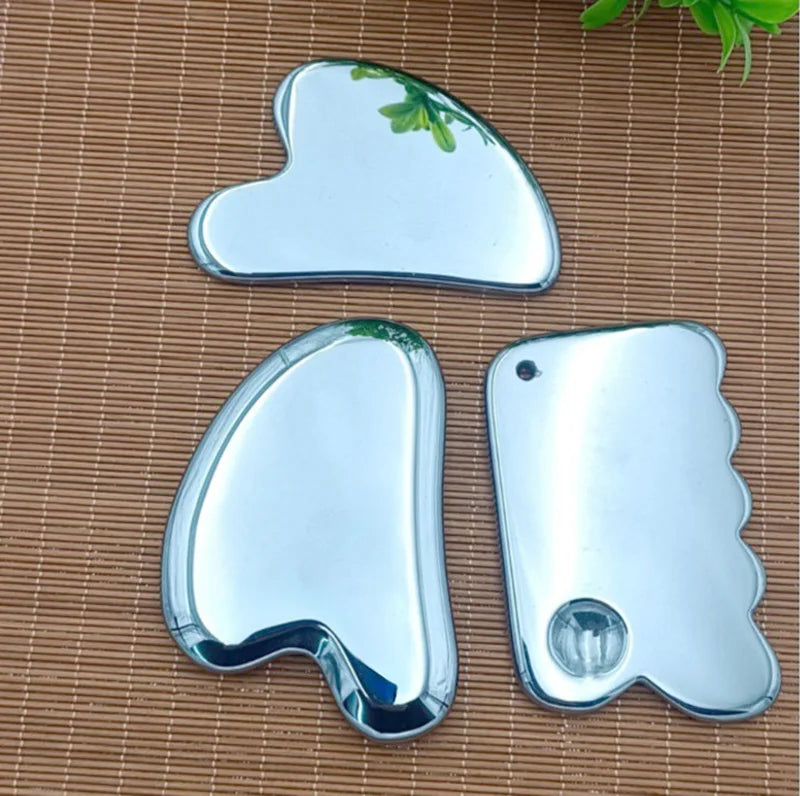Huiying Tiger Eye Heart Shaped Facial Gua Sha Body Beauty Massager Terahertz Guasha Tool