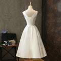 Little Dress Female 2023 New Temperament Socialite Graduation Party Dress Short White Register Trip Pat Light Wedding Dress