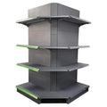 Outer Corner Shelf Supermarket Shelves Color Customize Wall Gondola