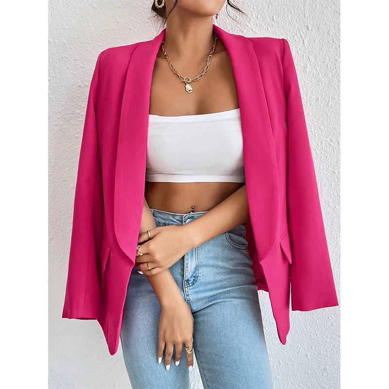 2023 Fashion Women Work Suit Coat Women's Jacket Office Lady Female Women's Suits Trajes