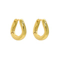 New Design Fine Jewelry Earrings Hoop 925 Sterling Silver huggies Women Jewelry and Accessories Gold Plated Woman Earrings