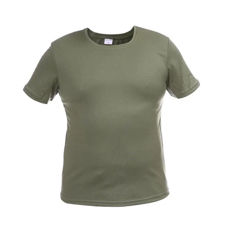 Topgear Casual Shirts Special Customization Hot Selling Gents Men Camouflage 100% Polyester Printed Knitted Quick Dry O-neck