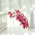 O-X5551 Wholesale Home Wedding Decor Orchid Plants Artificial Butterfly Flowers Pink White Orchid Flowers Artificial Home Orchid