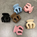 3cm Matte Color  Korean Hair Claw Clip for Women Otros Accesorios Para El Cabello Wholesales Ganchos Para El Cabello Hair Clips