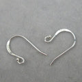 S925 Sterling Silver Ear Hook Earrings DIY Handmade Accessory Factory Wholesale Silver Ear Jewelry Findings Price Per Pc