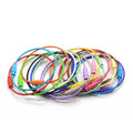 Hot Sell Big Size Keychain Tag Rope Stainless Steel Wire Key Ring Circle Camp Hanging Tool