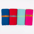 Microfiber Quick Dry Striped Workout Hiking Yoga Gym Towels with logo Custom