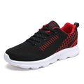 Men's New Solid Colour Simple Sports Shoes Mesh Breathable Non-slip Men's Running Shoes Outdoor Comfortable Men's Walking Shoes
