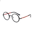 Retro Prescription Myopia Eyeglasses Frame with Clear Lenses Brand Design Vintage Women Men Acetate Round Glasses Frame