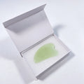 Huiying V Shape Facial Gua Sha xiuyan jade stone scraping for foot spa leg wellness and relaxation guasha massage tool
