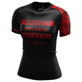 Jiu Jitsu Rashguard Fitness Quick Dry Custom logo Black Cool for Womens Short Sleeve Compression Shirt