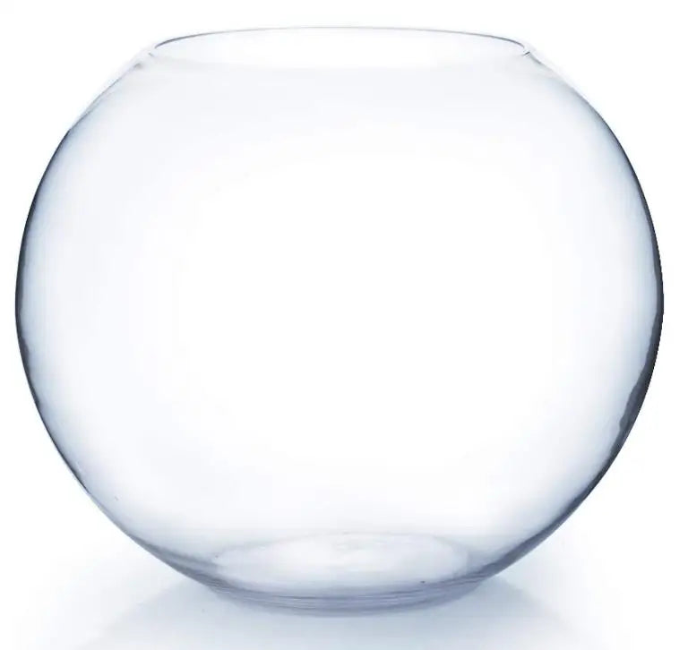 Custom Made Clear Round Bubble Vase Jar Floral Planter Terrarium Borosilicate Glass Ball Vase