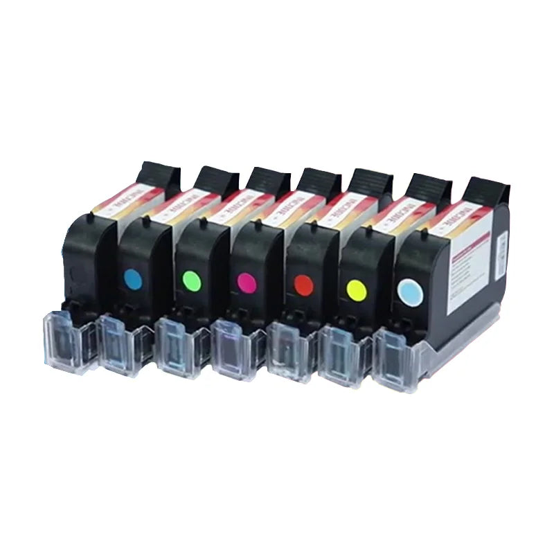 Chinese Uniplus IUT300S Cartridge 12.7mm Height Solvent-Based Black for Ink for Cars