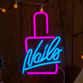 Manufacturer Nails Open Custom Led Neon Lights Sign Wall Decor Light Acrylic Electronic Signs Led Neon Sign Custom Dropshipping