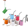 3oz Stainless Steel Pocket Keychain Glass Cup Sublimation Mini Straight Tumbler Shot Glass with Straw