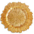 European Style Lead-Free Eco-Friendly Charger Glass Plate Luxury Irregular Shape Dish Wedding Parties Food Safe Handpainted