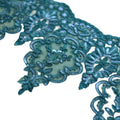 Multi Color Stock Handmade Mesh Sequin Border Lace Trim DIY Headdress Wedding Dress Decorative Large Robe Stitching Cuffs