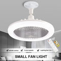 Ceiling Led Fan Light Moving Head Intelligent Dimming E27 Fan Bulb Home Decor 360 Rotating Remote Control Modern Ceiling Fan