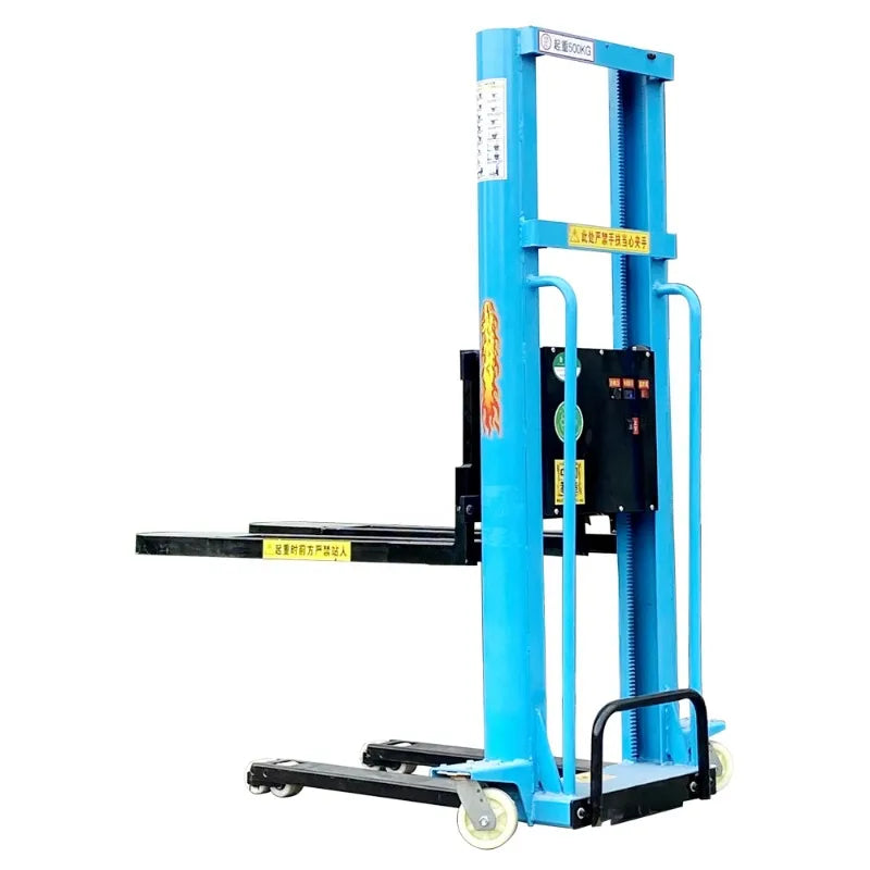 Electric Forklift Hand Pushed Full Automatic Carrying Portable Car Self Climbing Forklift