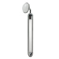 Customized Color Zinc Alloy Natural Stone White Jade Vibrator Facial Roller 24K Beauty Bar