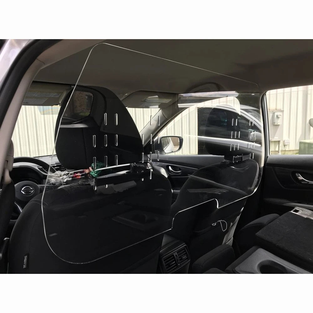 Factory Wholesale 3mm 4mm 5mm  Thickness Cut to Size Acrylic Screen Barrier Sneeze Guard for Car