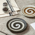 Shallow Plate Dinner Ceramic Dish Japanese Retro Flat Steak Dinner Plate Ceramic Oven Pasta Food Plate