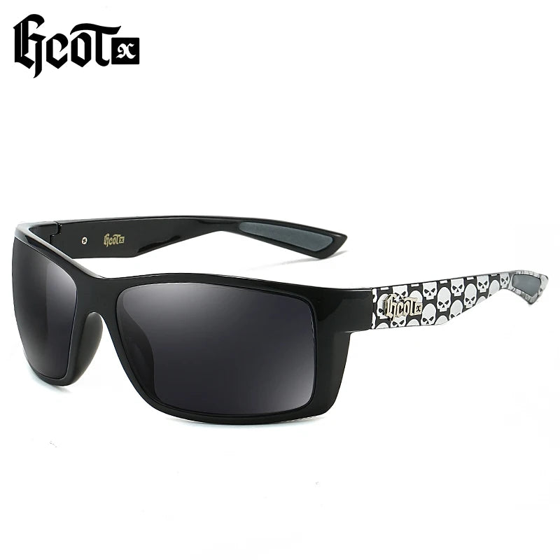 GCOTX DUBERY 2026 Trendy Unisex High Quality Sports Premium Full Rim Sunglasses Square Logo Polarized Lenses % UV Protection