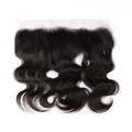 China Human Hair Piece Ear to Ear Undetectable Full Black Single Knot Virgin Remy 13x4 Body Wave Thin Lace Front