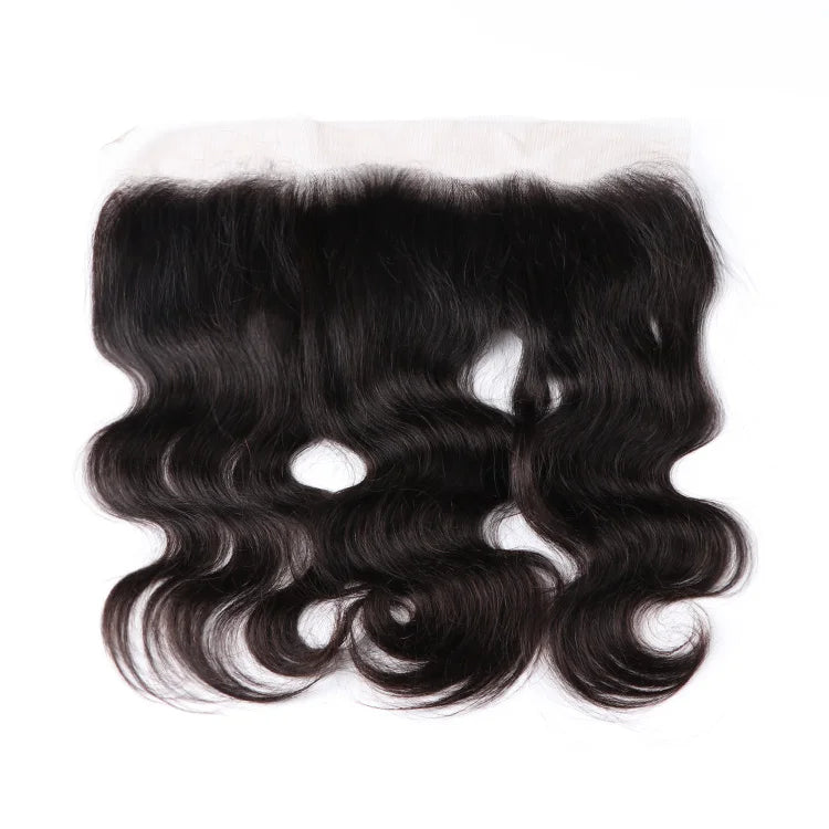 China Human Hair Piece Ear to Ear Undetectable Full Black Single Knot Virgin Remy 13x4 Body Wave Thin Lace Front