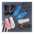 Women's Casual Open Toe Beach Sandals Summer Rubber Flip Flops with Anti-Slip Feature Light Weight for Autumn Season