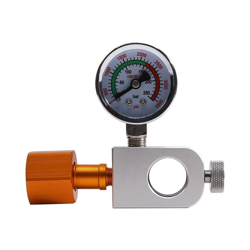 W21.8 Quick Connect Adapter Carbonator Refill Station for Soda Marker Replacement Poland Market BAR Pressure Gauge