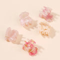 Mi Dairy 2.2cm Small Mini Ins Premium Marble High Quality Custom Acetate Hair Claw Clips Accessories 222324