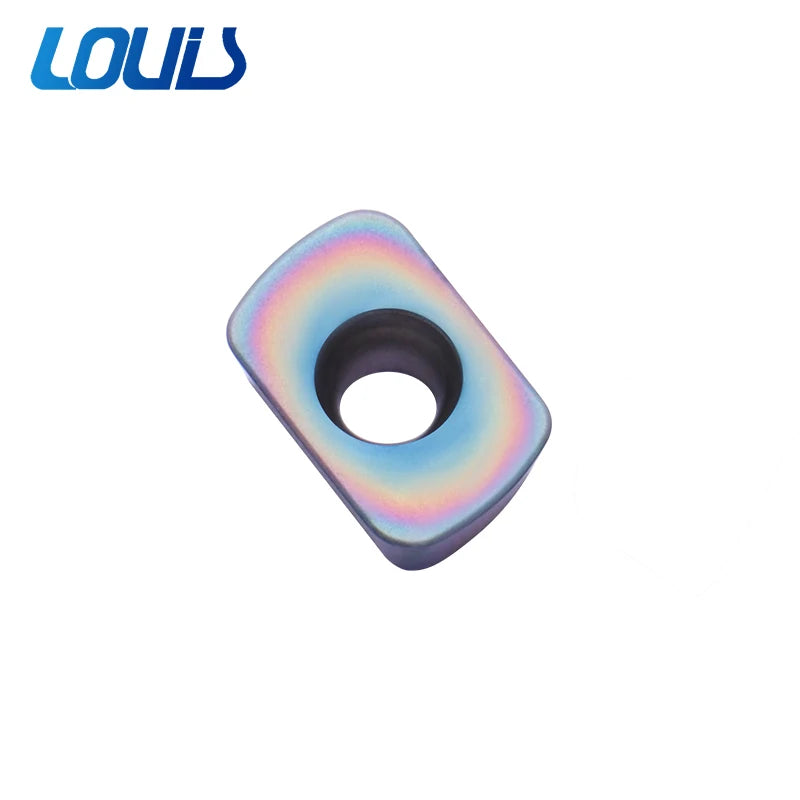 LOUIS CNC Cutting Tools Milling Cutter Inserts PVD Quenched Steel Titanium Alloy Colorful EPNW060308EN-8 EPNW060308 EPNW06 Sizes