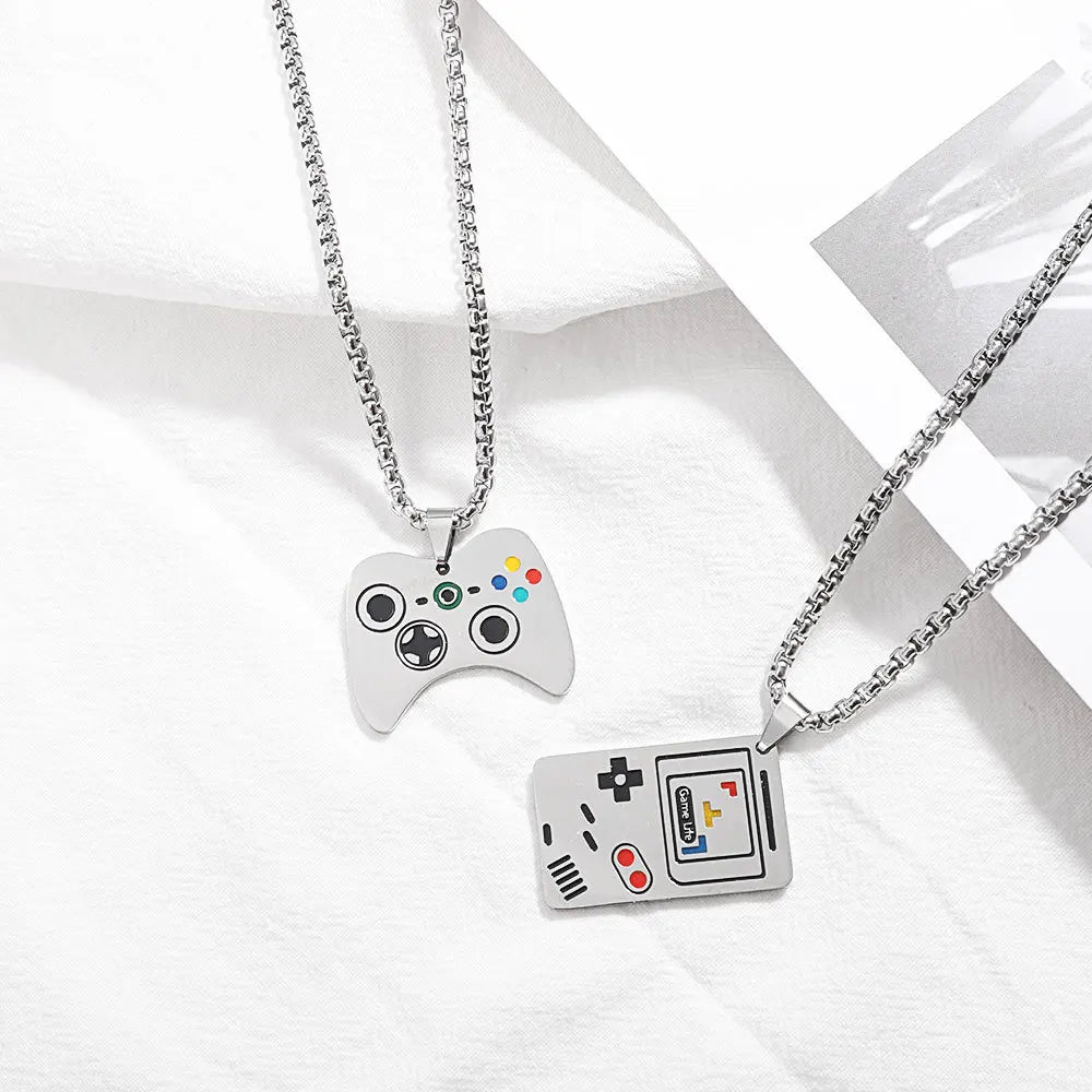Hip Hop Creative Video Game Minimalist Fashion Man Necklace