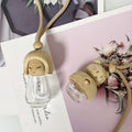 China Supplier New Design Perfume Cutey  Bottle Pendant Glass 10 Ml Car Perfume Bottles Wholesale