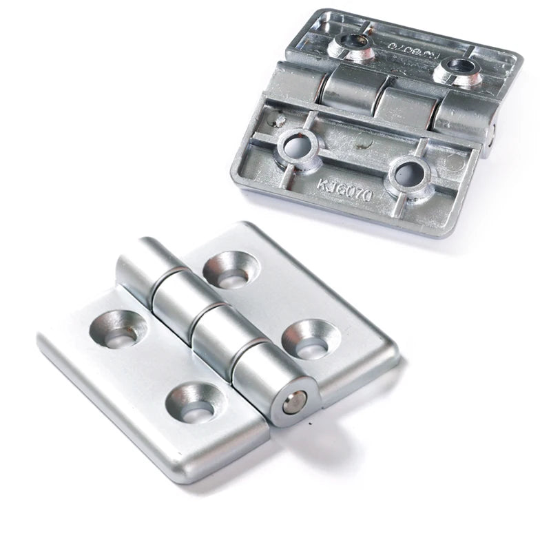Chinese Factory 180 Degree Silver Matte Chromium Hinge heavy-duty hinge Industrial Door FL6070-40  Hinge